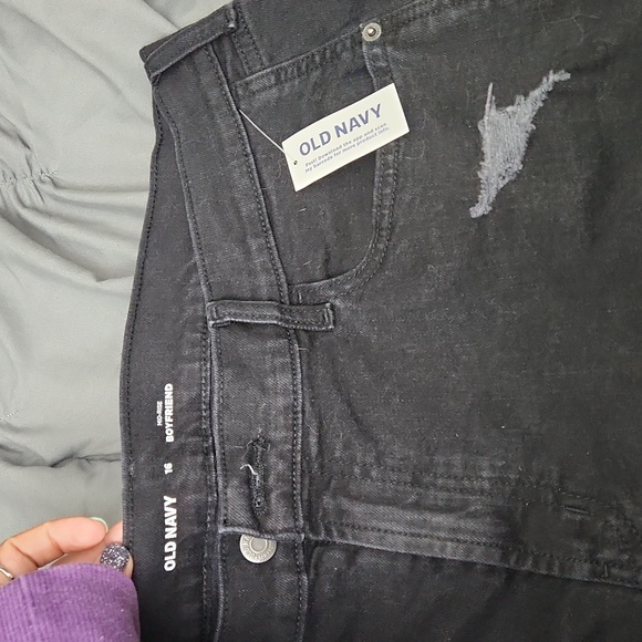 NWT Old Navy Black Jean Shorts - Picture 3 of 3